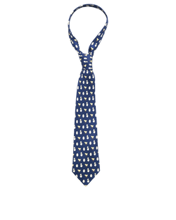 Hermes Tie, Mens, Silk, Multi Coloured, 3*